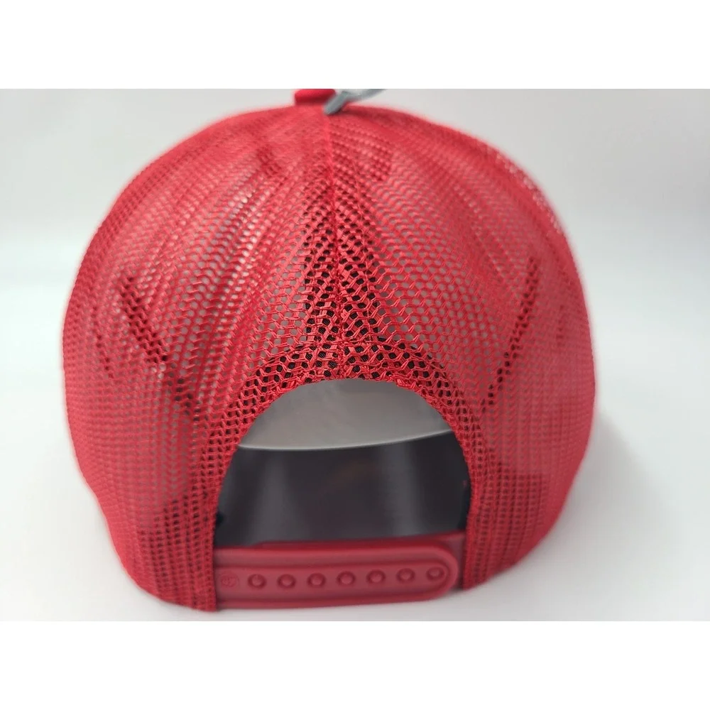 Philadelphia Phillies 47 Brand‎ Hitch Mesh Trucker Snapback Hat Cap Men MLB Red